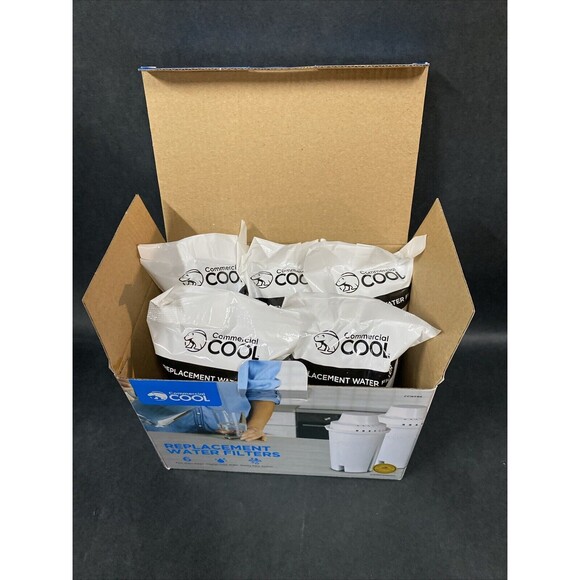 Commercial Cool CCWFB6 Replacement Water‎ Filter Open Box 5 Pack - Picture 2 of 4
